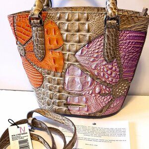 Brahmin Small Bowie - Shortbread Brunswick